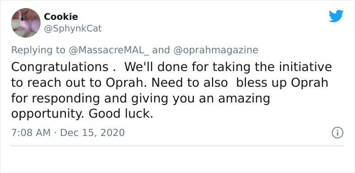 Oprah Hires A Photographer That Was Struggling After Seeing His Works On Twitter