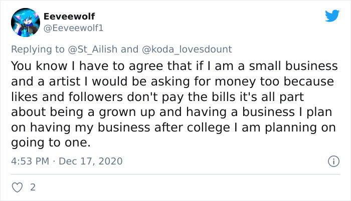 Artist Shames This Client Who Wanted To Pay Her With Likes Instead Of Money Artist Shames This Client Who Wanted To Pay Her With Likes Instead Of Money