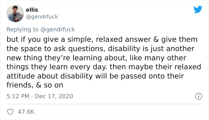 Guy With A Disability Tweets A Story Of How This One Mom Handled Her Curious Kid Asking Why He Was In A Wheelchair, Receives 788K Likes On Twitter Guy With A Disability Tweets A Story Of How This One Mom Handled Her Curious Kid Asking Why He Was In A Wheelchair, Receives 788K Likes On Twitter