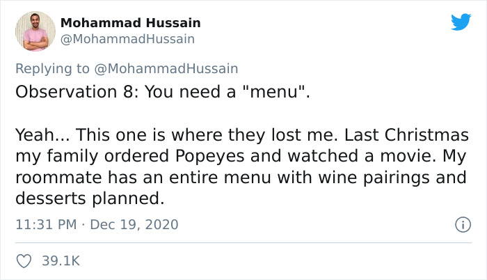 Muslim Guy Celebrating His First Christmas Shares His Observations On Twitter, And They're Hilariously Accurate