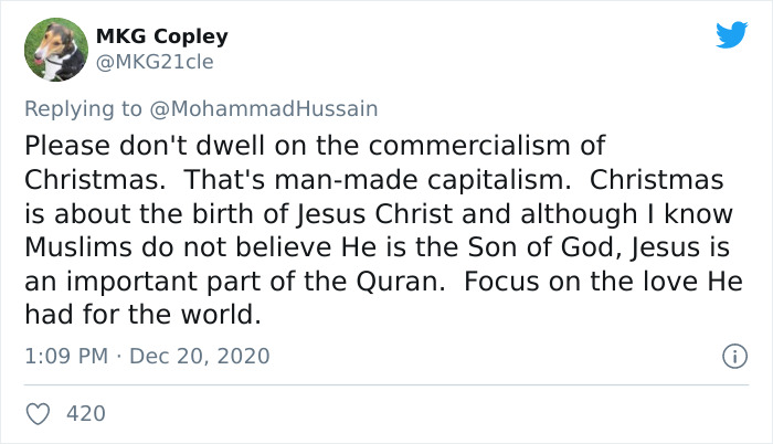 Muslim Guy Celebrating His First Christmas Shares His Observations On Twitter, And They're Hilariously Accurate Muslim Guy Celebrating His First Christmas Shares His Observations On Twitter, And They're Hilariously Accurate