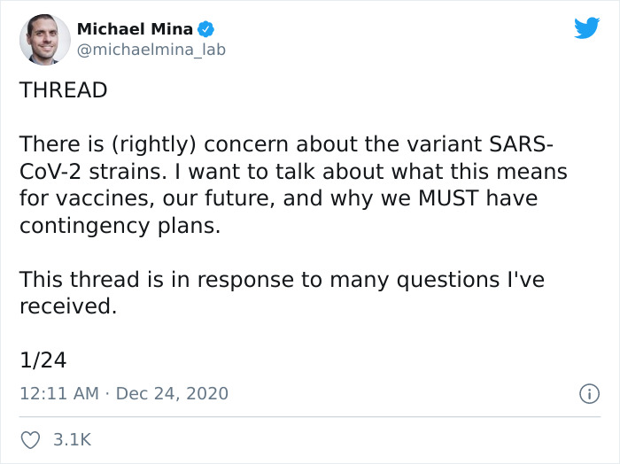 Harvard Epidemiologist Warns People About &ldquo;Immune Escape&rdquo; After New COVID-19 Vaccines