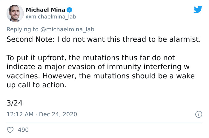 Harvard Epidemiologist Warns People About &ldquo;Immune Escape&rdquo; After New COVID-19 Vaccines