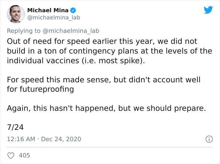 Harvard Epidemiologist Warns People About &ldquo;Immune Escape&rdquo; After New COVID-19 Vaccines