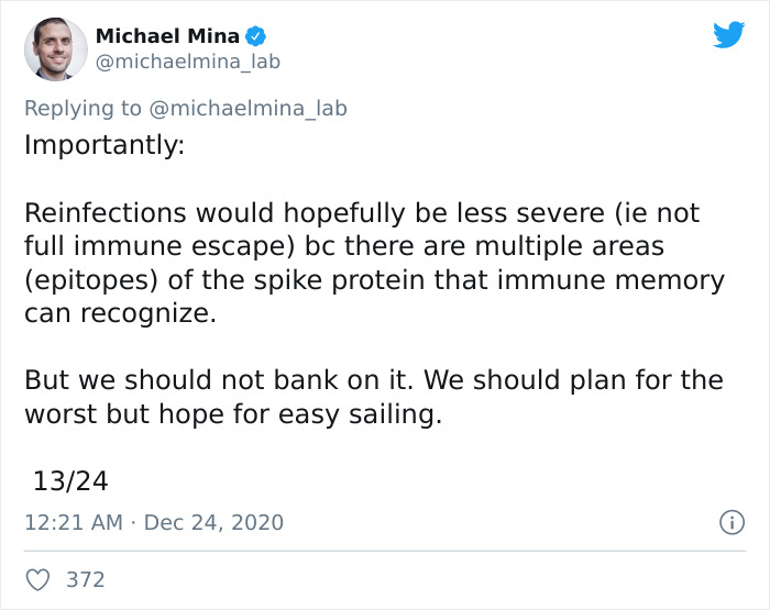 Harvard Epidemiologist Warns People About “Immune Escape” After New COVID-19 Vaccines Harvard Epidemiologist Warns People About “Immune Escape” After New COVID-19 Vaccines