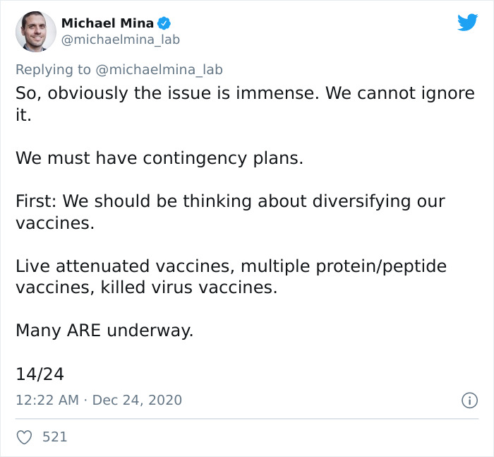 Harvard Epidemiologist Warns People About &ldquo;Immune Escape&rdquo; After New COVID-19 Vaccines