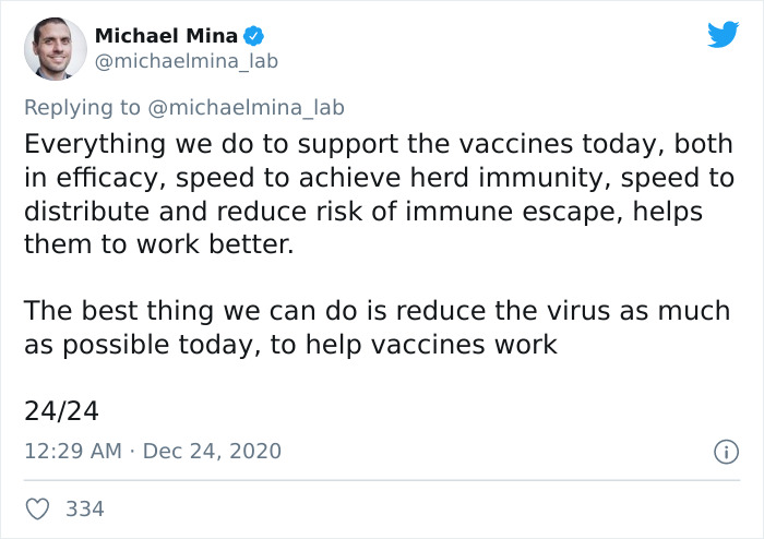 Harvard Epidemiologist Warns People About &ldquo;Immune Escape&rdquo; After New COVID-19 Vaccines
