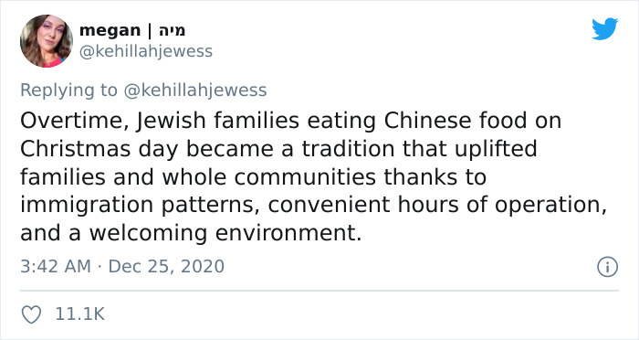 Twitter Thread Explains Why New York Jews Always Eat Chinese On Christmas Twitter Thread Explains Why New York Jews Always Eat Chinese On Christmas
