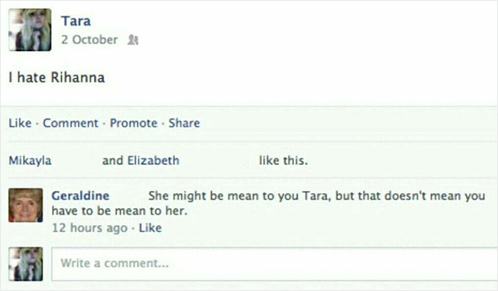 I Don't Think Grandma Knows Who Rihanna Is