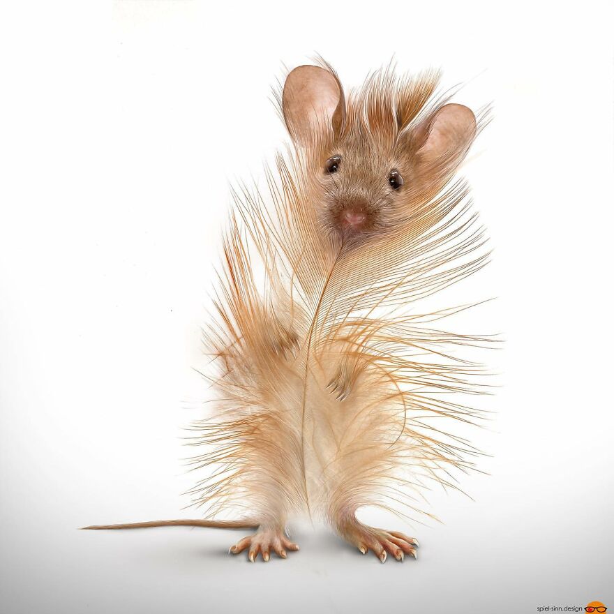 Digital Artist Makes Amazing Image Edits Using Animals, Fruits And Vegetables (120 Pics)