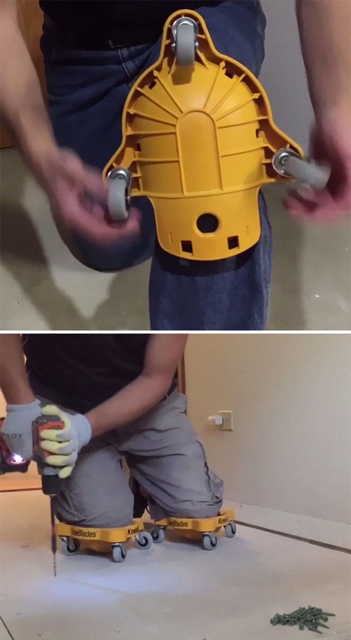 These Knee Pads With Wheels