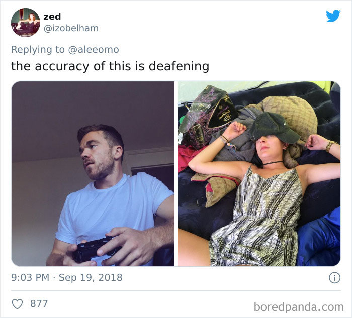 The Photos I Take Of Him vs. The Photos He Takes Of Me