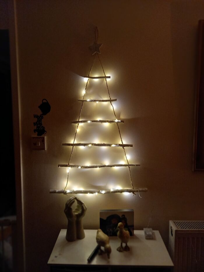 After Quite Possibly The Worst Year Of My Life, This Is All I Wanted To Put Up. I Wasn't Bothering At All But My Niece Insisted. I Like My Tree