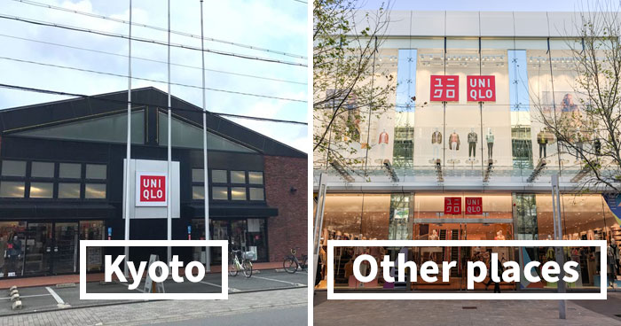 Businesses And Brands Have To Re-Paint Their Logos In Kyoto Due To City's Strict Landscaping Guidelines And Here's How It Looks (12 Examples)