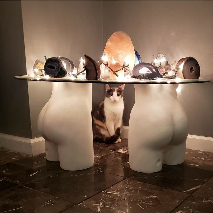 It's Made From Random Left Over Materials After A Sears Shut Down