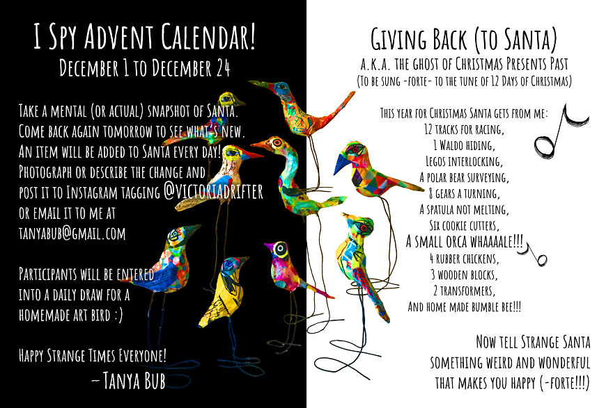 I Made An 11 Foot I-Spy Santa From Old Christmas Presents