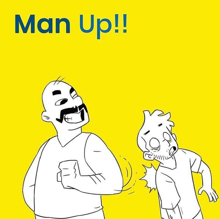 'Things We Should Stop Saying To Men': Illustration About Everyday Toxic Masculinity Goes Viral 'Things We Should Stop Saying To Men': Illustration About Everyday Toxic Masculinity Goes Viral