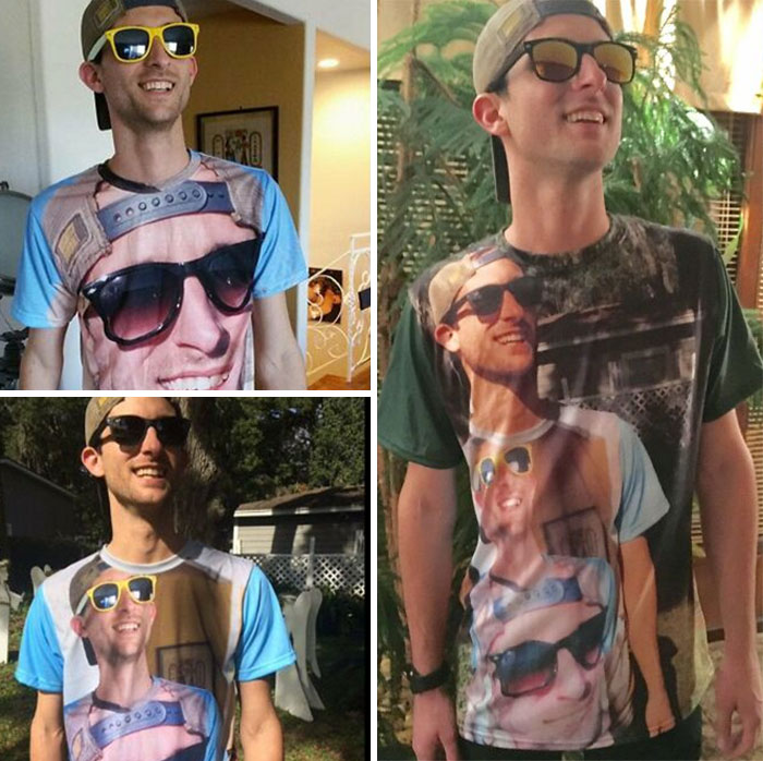 "Shirtception" - My Favorite Christmas Gift Every Year From My Brother. Right Now We're At Level 3