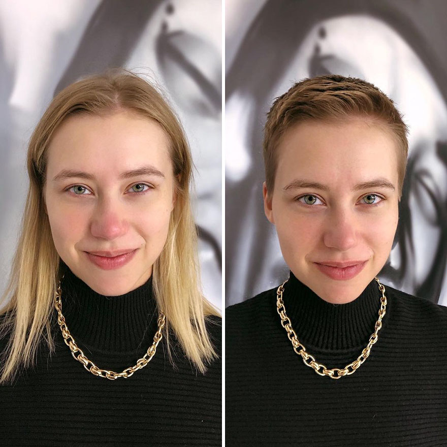 Women Risk Cutting Their Hair And Realize That They Only Gained From It