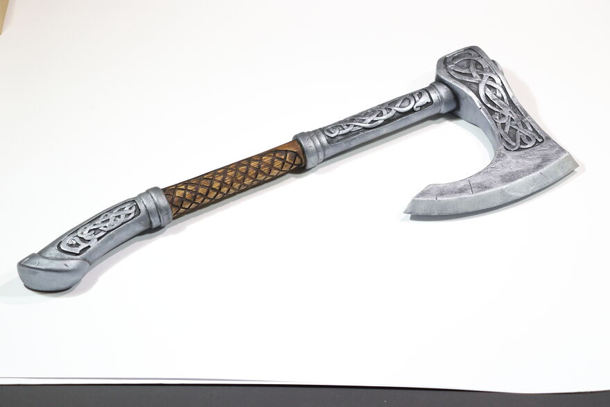 I Made Wooden Axe Inspired By The Assassin's Creed Valhalla