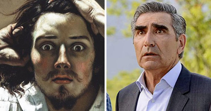 Self-Portrait 'The Desperate Man' (Courbet, 1843-1845)