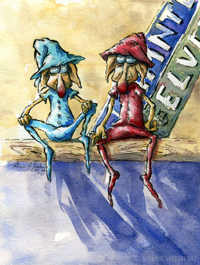 Long Nose Elves Talking About Their Favorite Books...