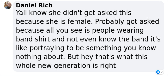 People Mock TikToker For Wearing A Metallica Shirt, Ask Her To "Name 3 Songs" - She Picks Up A Guitar Instead People Mock TikToker For Wearing A Metallica Shirt, Ask Her To "Name 3 Songs" - She Picks Up A Guitar Instead