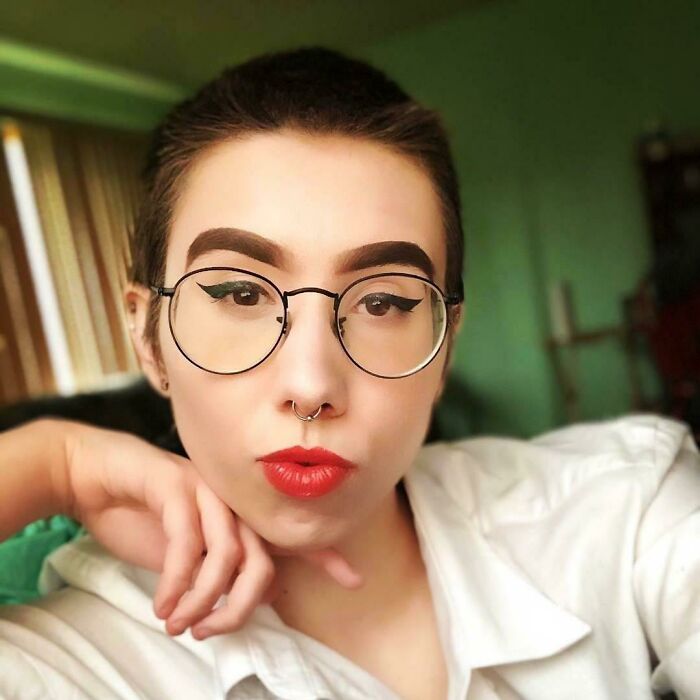 I Was Applying For A Beauty Position Looking Like This A Year Ago And I Got The Job. How