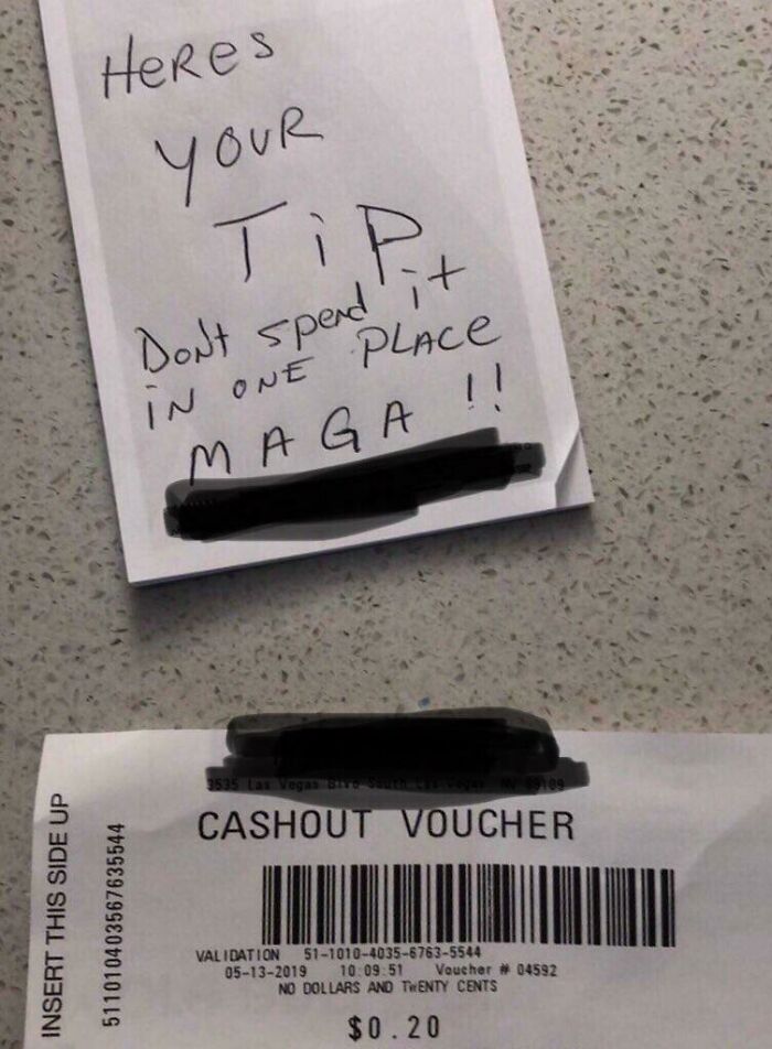 Classy Guest Left This As A Tip For The Hotel Housekeeper