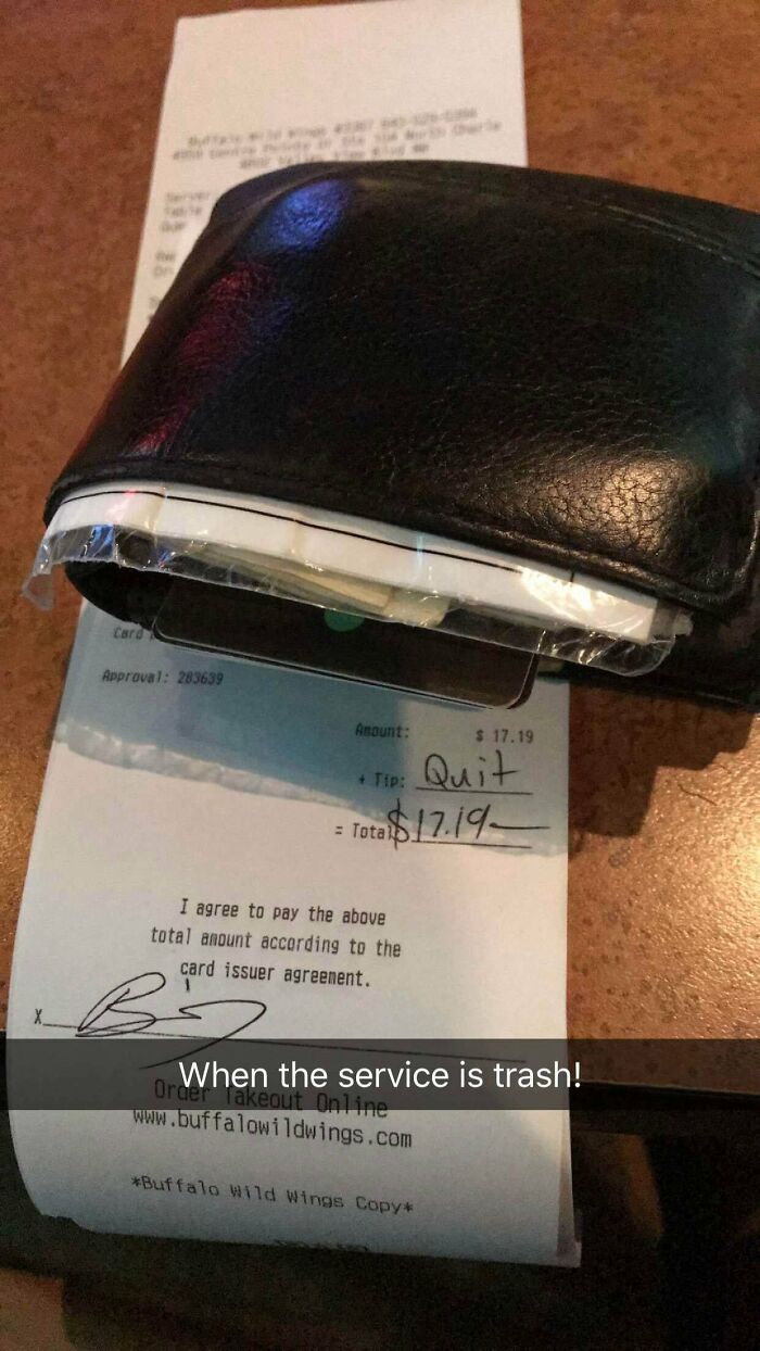 A Friend Posted This On His Story, I Say He’s A Trashy Customer