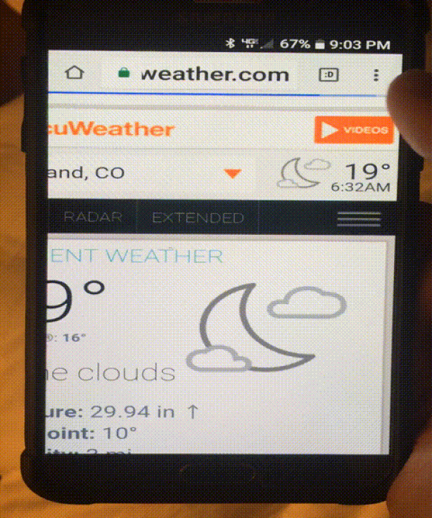 The Tabs On My Grandmother's Phone