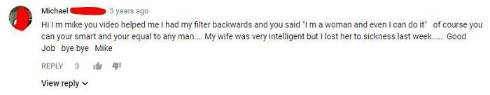 Under A Youtube Video About Cleaning A Fish Tank Filter