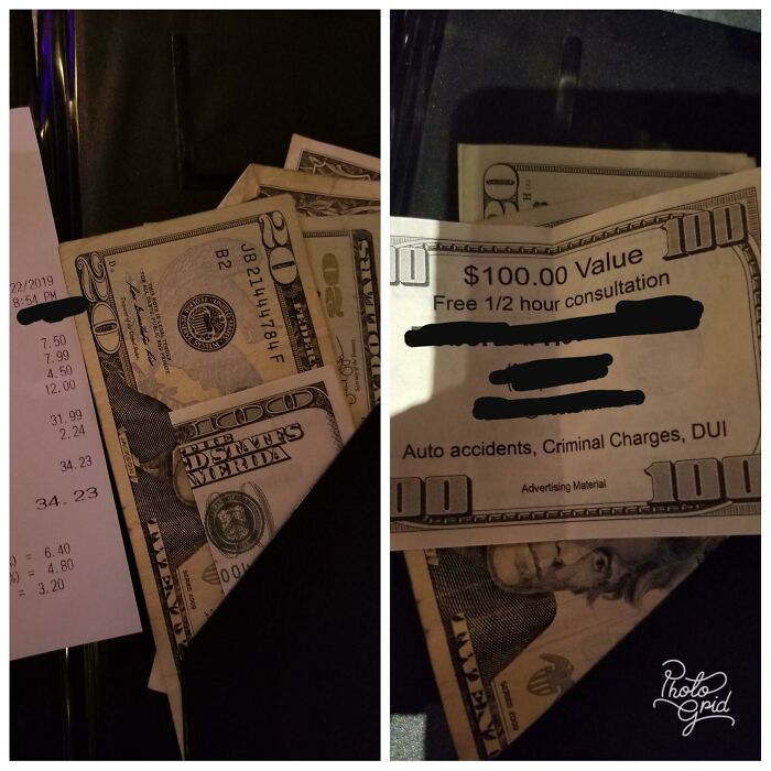 This "$100" Tip I Received Tonight