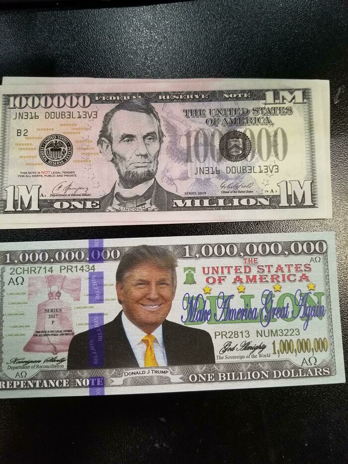 "This Is How You Tip Essential Workers" -The Thoughts Of Whoever Left These In Our Tip Jar