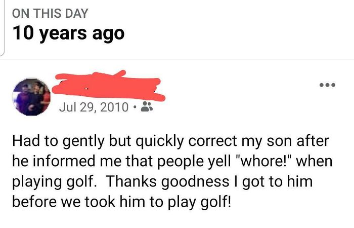 A Facebook Post From My Mom 10 Years Ago