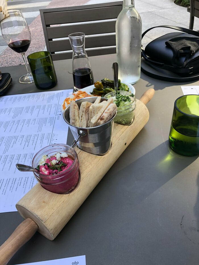 Hummus In A Rolling Pin