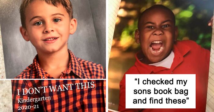 40 Of The Most Hilarious Kid School Photo Fails That Surely Made Their Parents Cry-Laugh