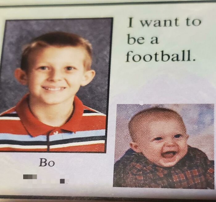 Was Looking Through My Fourth Grade Yearbook And Found This