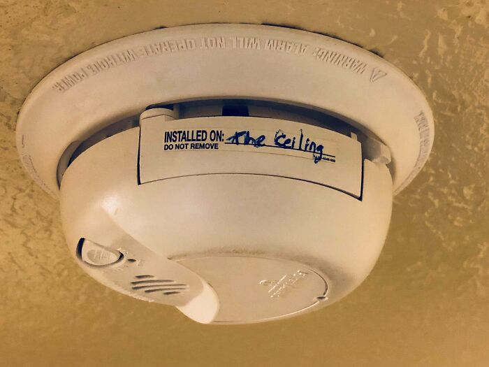Got Those Smoke Detectors Marked Up, Boss