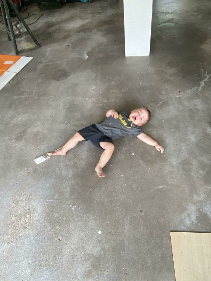 I Call This One “Dad Forces Starvation Upon The Village By Needlessly Outlawing Sucking On Wet Paintbrushes Like A Popsicle”