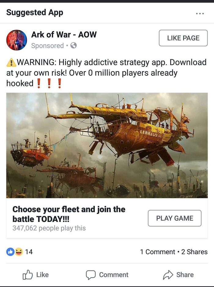 0 Million Players!