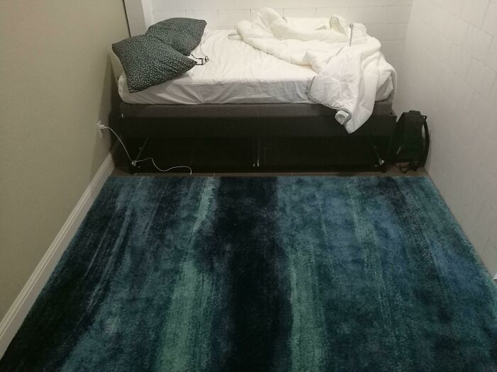 I Bought A Rug Without Any Prior Measuring And It Just Happens To Fit Perfectly