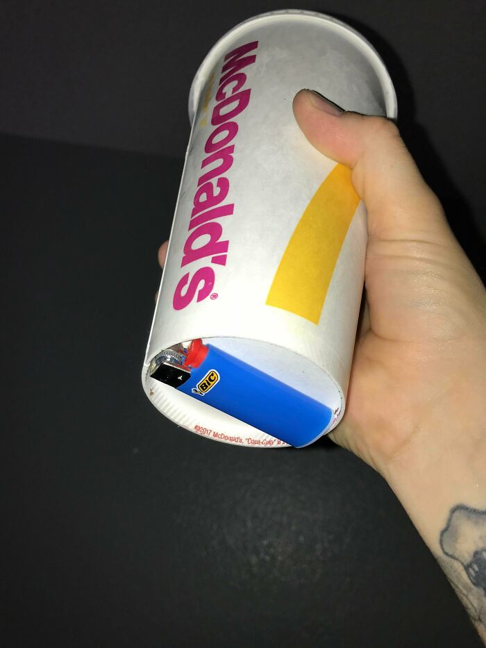 Wondering Why My Cup Was Wobbling After I Set It In My Drink Holder. Nothing Under It When I Lifted It Up