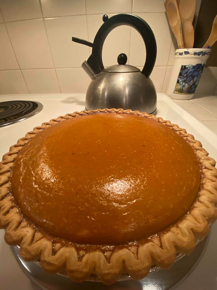 My Perfect Pumpkin Pie From Last Year