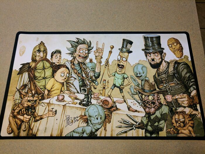 Best Christmas Gift Ever! R&m Playmat!