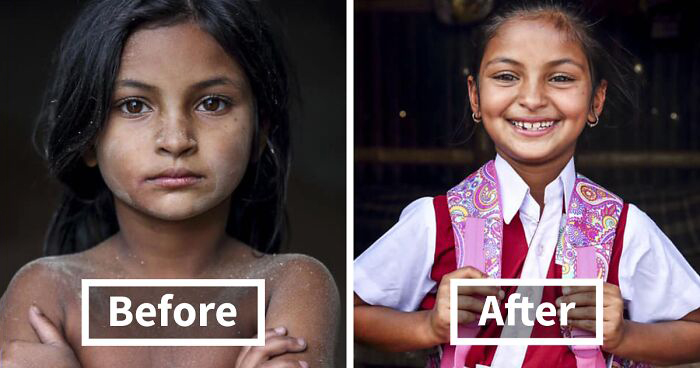 19 Before And After Photos Showing How The Lives Of Bangladeshi Working Kids Changed After This Photographer Funded Their Education