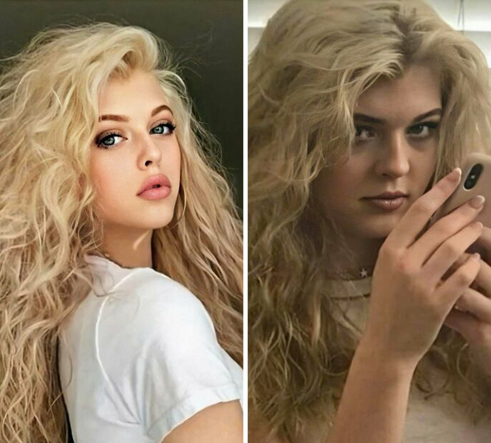 I Think A Lot Of People Don’t Realise How Much This Girl Edits Her Photos