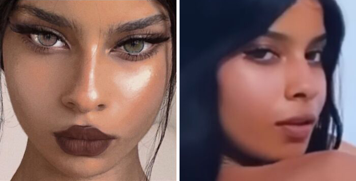 Her Instagram Post vs. Her Story Video