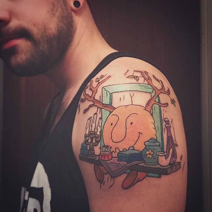 Remember That One Episode Of Winne The Pooh Where He Gets Stuck In A Hole And Rabbit Turns His Butt Into A Decoration? Well