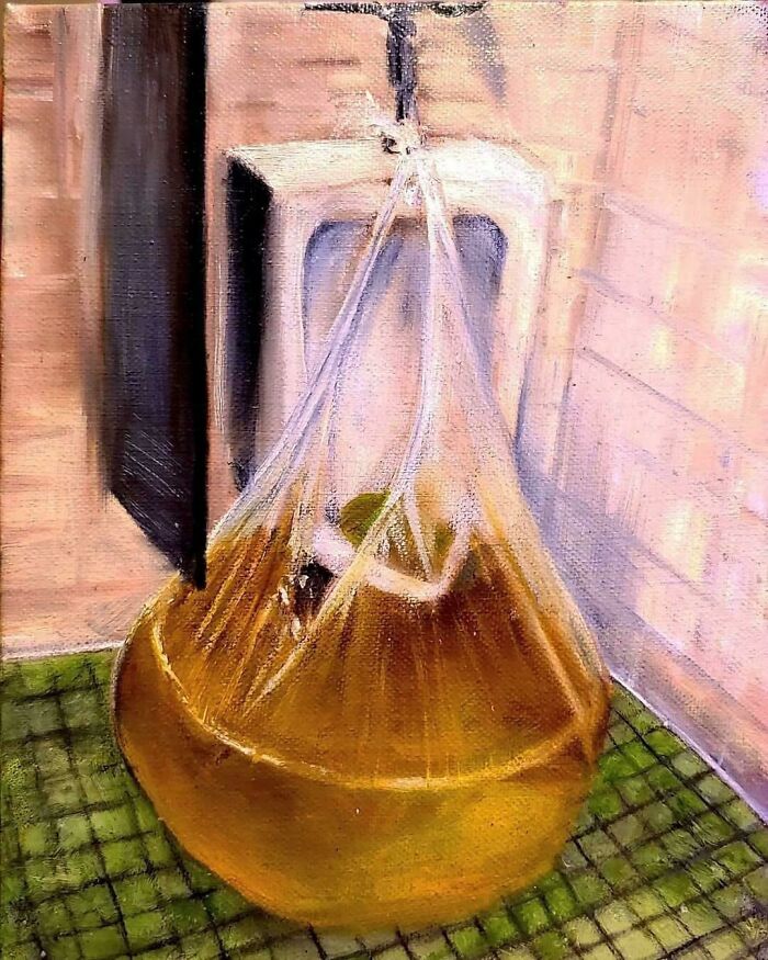 Painting In The Art Commons Commemorating My College’s Bathroom